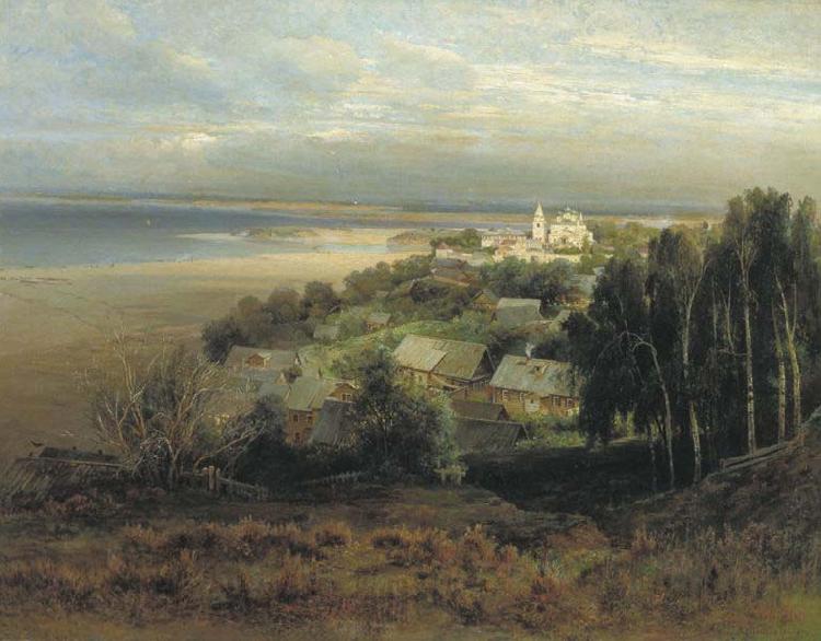 Alexei Savrasov Monastery of Caves near Nizhny Novgorod